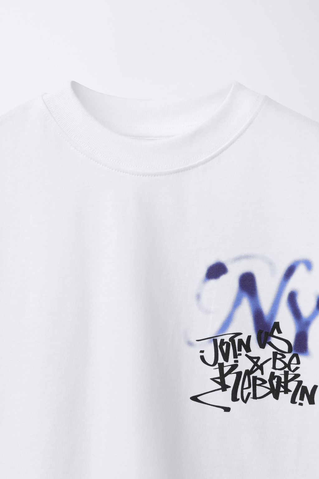 CAMISETA ESTAMPADA URBAN / Blanco - Zara фото 4