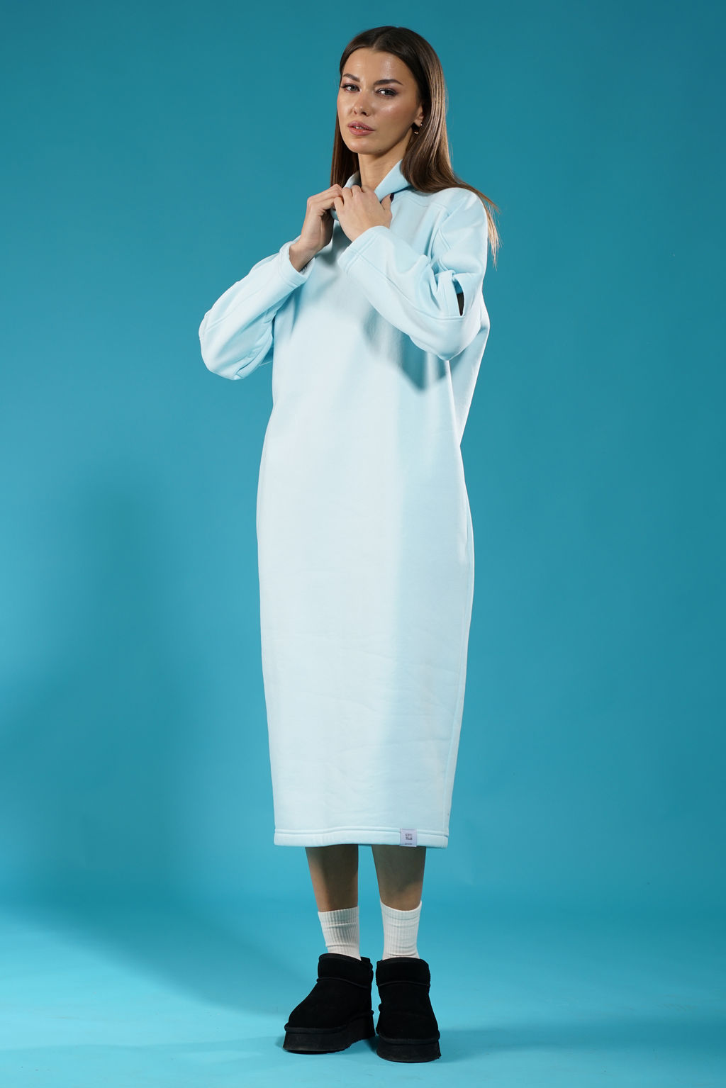 Теплое платье 4157 - Kivviwear фото 4