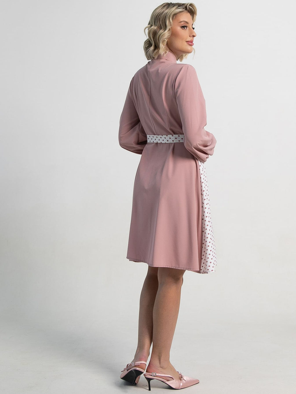 Платье Миледи (пудра) П15202-13М - Lt collection фото 3