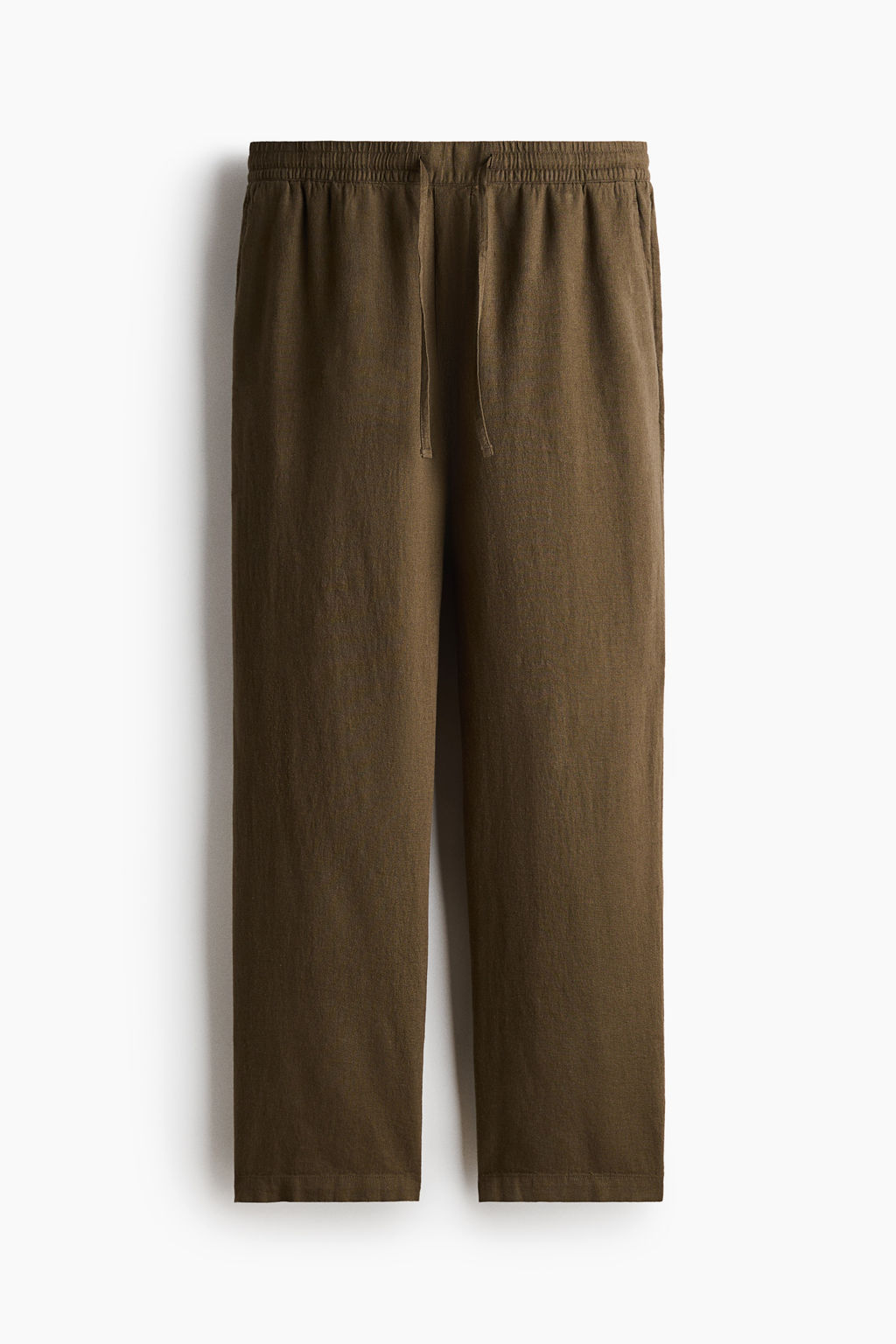 Pantal?n en mezcla de lino Relaxed Fit - H&m фото 6