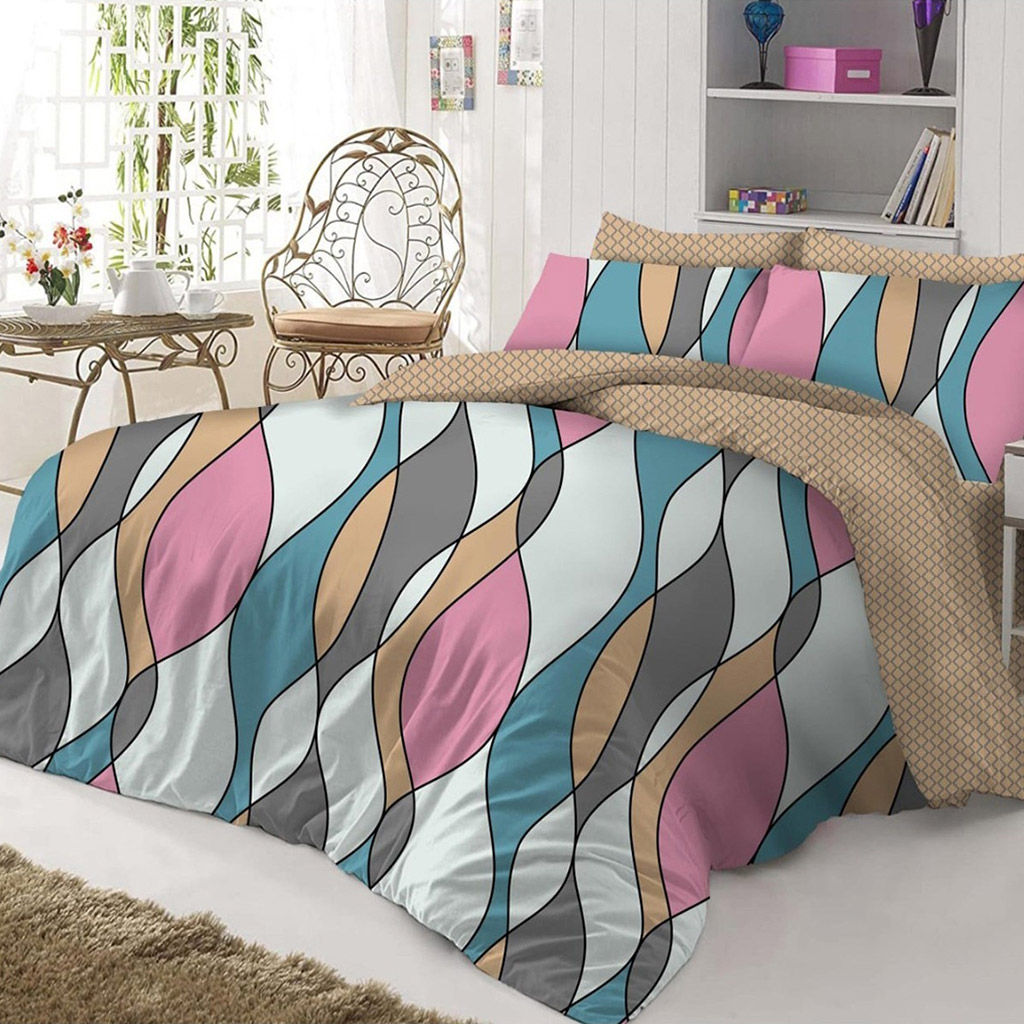 Наволочка декоративная 50х30см Арт Деко, с клапаном-запахом, поплин Премиум Пакистан 125г/м2, хлопок 100%, упаковка ПП 22х30см, Домашняя мода (Россия) фото 3