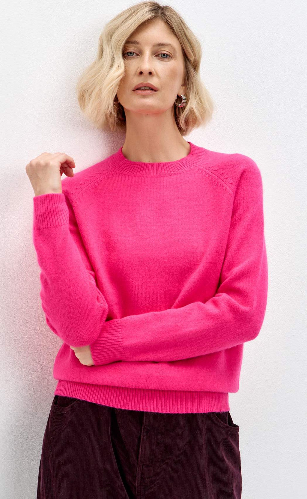 Джемпер FW-001 fuchsia - Fine joyce фото 9