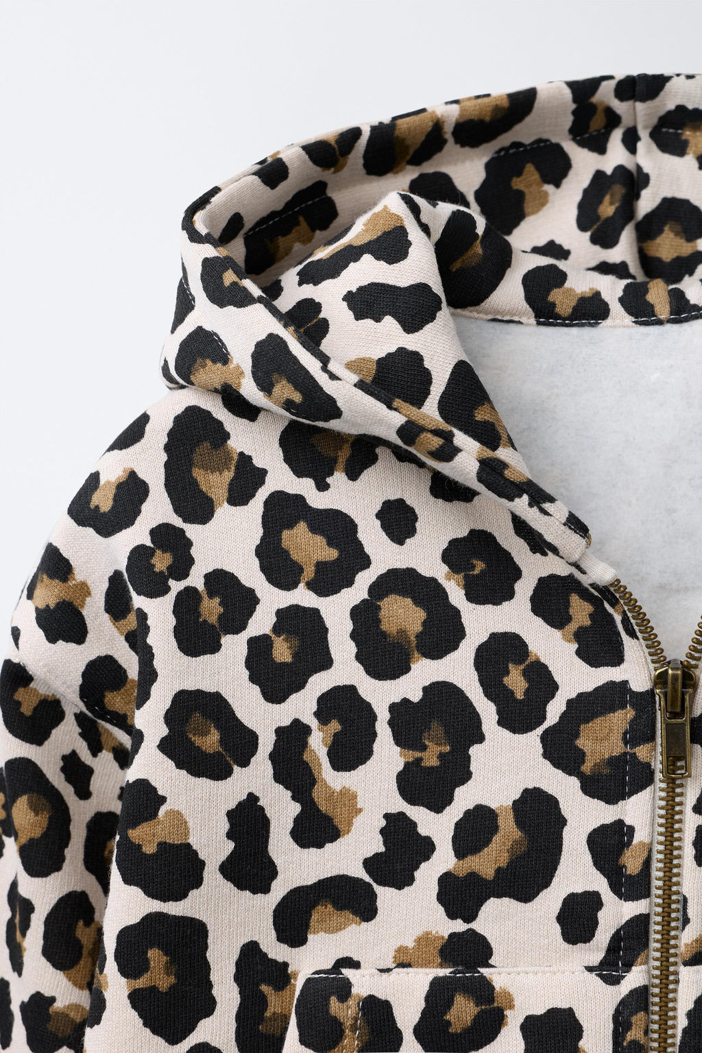ANIMAL PRINT HOODIE - Zara фото 3