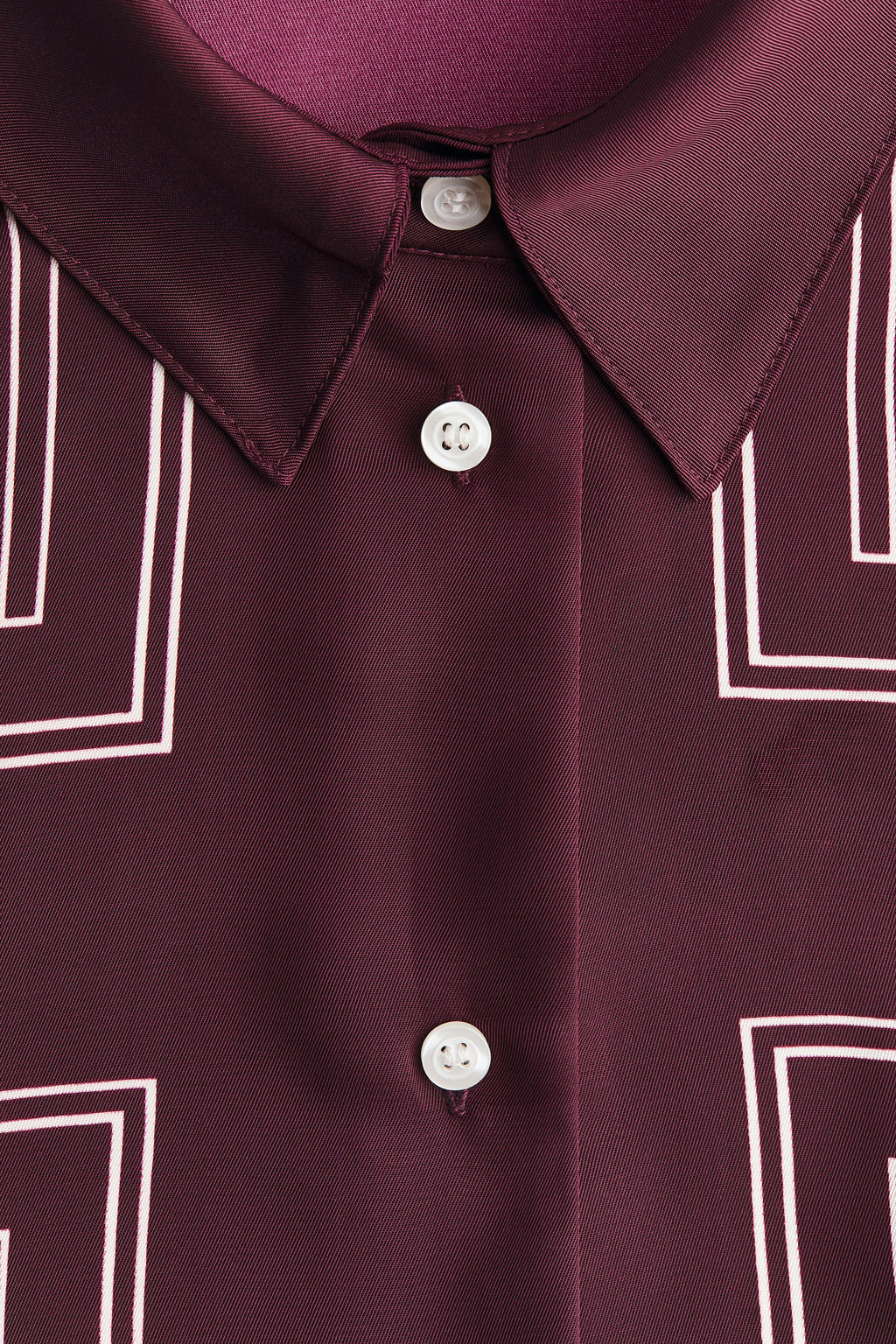 Camisa oversize de sarga - H&m фото 6