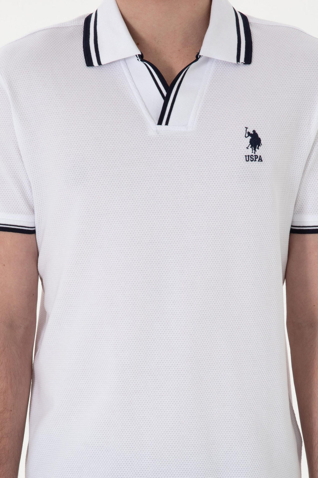 Erkek Slim Fit Polo Yaka Beyaz Ti__rt Sepette S_rpriz _ndirim - U.s. polo assn фото 13