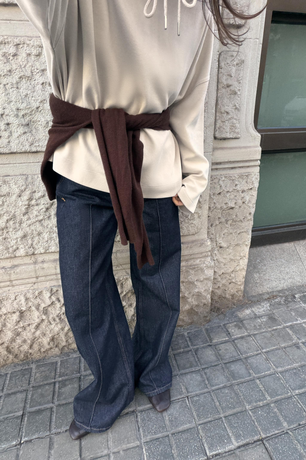 WASHED-EFFECT INTERLOCK SWEATSHIRT - Zara фото 13
