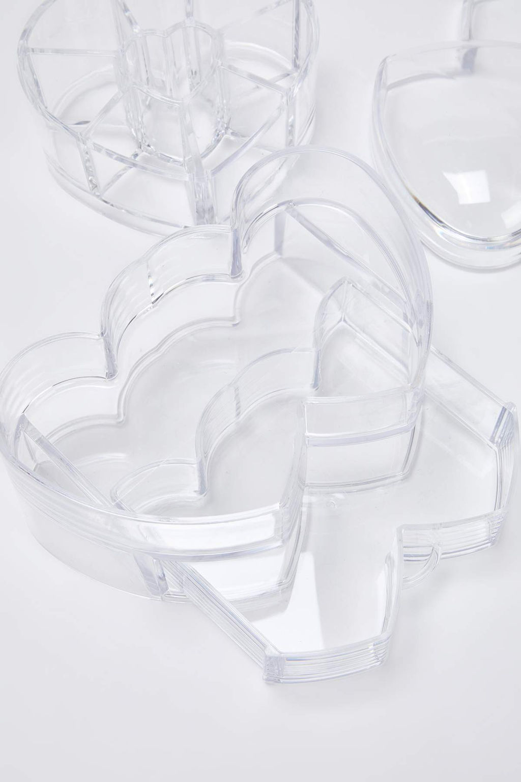 Trendyolmilla Home 2li Kalp Tasar?ml? Makyaj & Tak? Organizeri TPHSS25MTO00002 фото 7