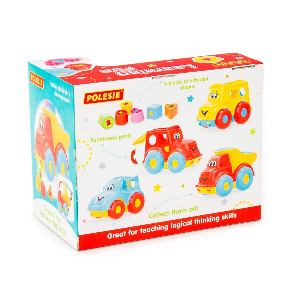 Игрушка развивающая Трактор (в коробке) - Полесье фото 6