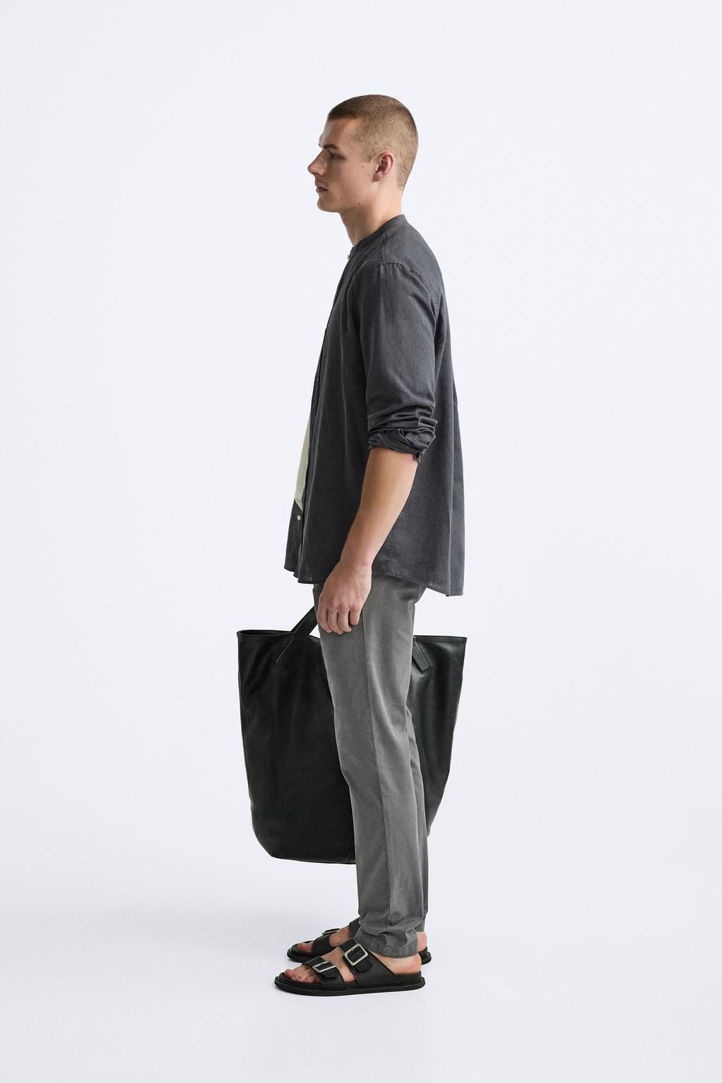 SKINNY FIT CHINO PANTOLON - Zara фото 50