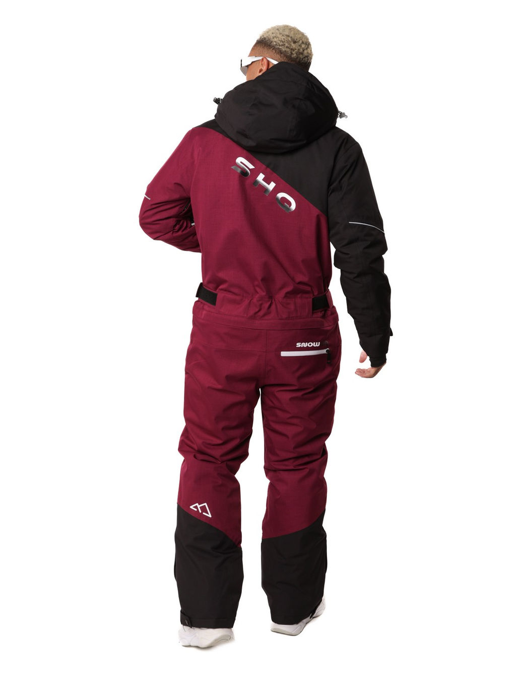 Комбинезон A-89033 Темно-бордовый