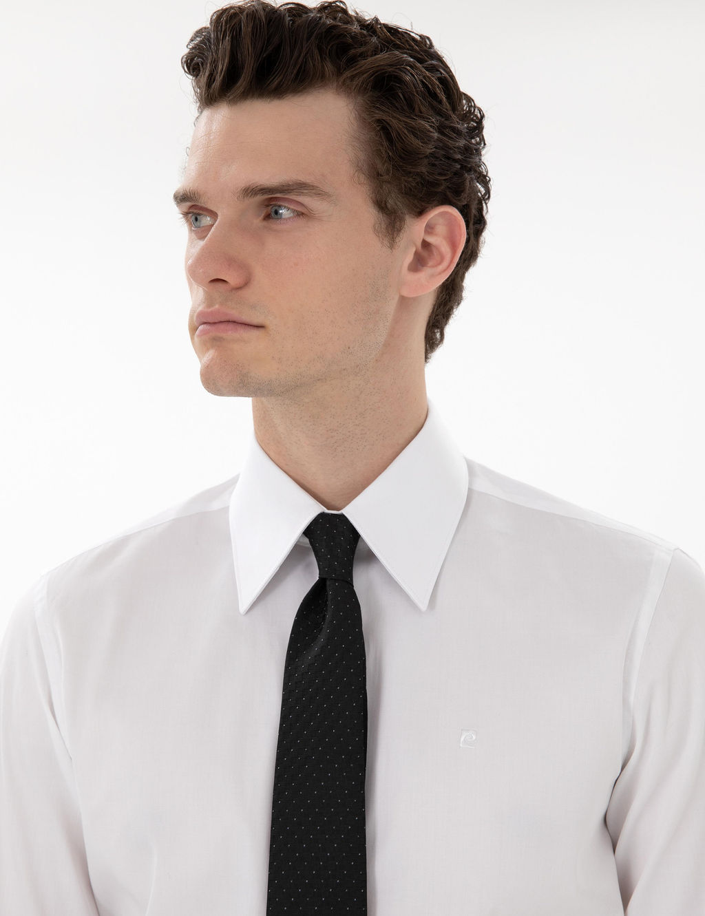 Beyaz Slim Fit Uzun Kollu G_mlek - Pierre cardin фото 9