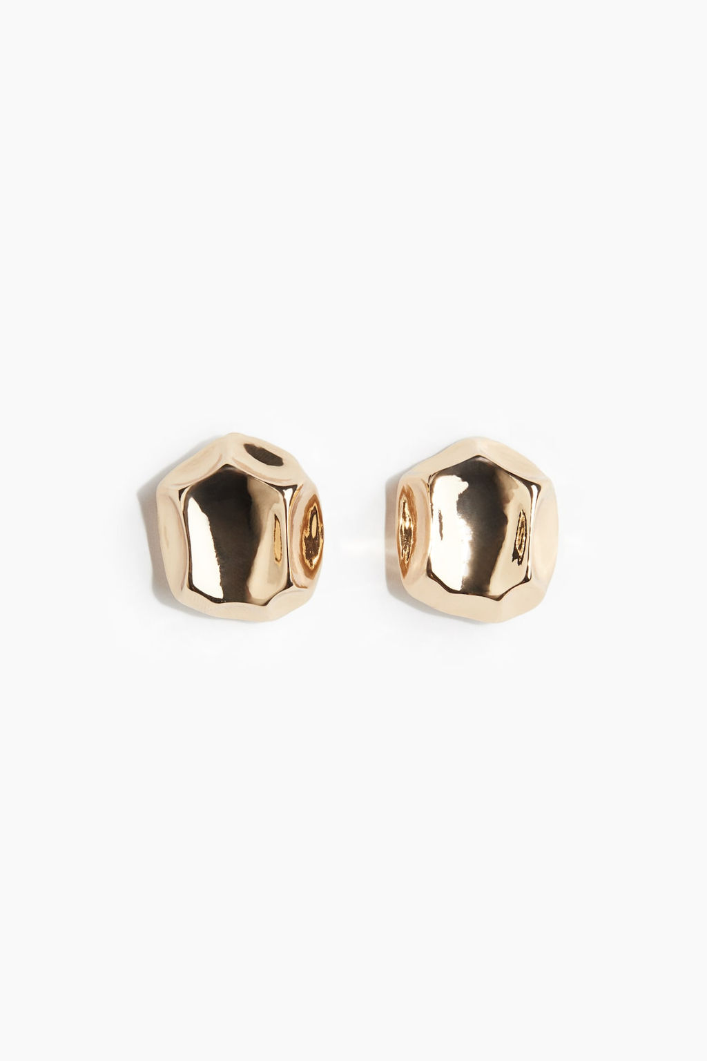 Pendientes de boton con diseno angular - H&m фото 4