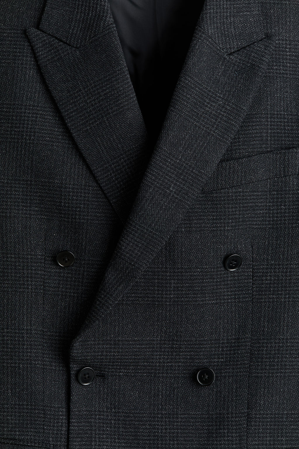 Regular Fit Wool-blend double-breasted jacket - H&m фото 5
