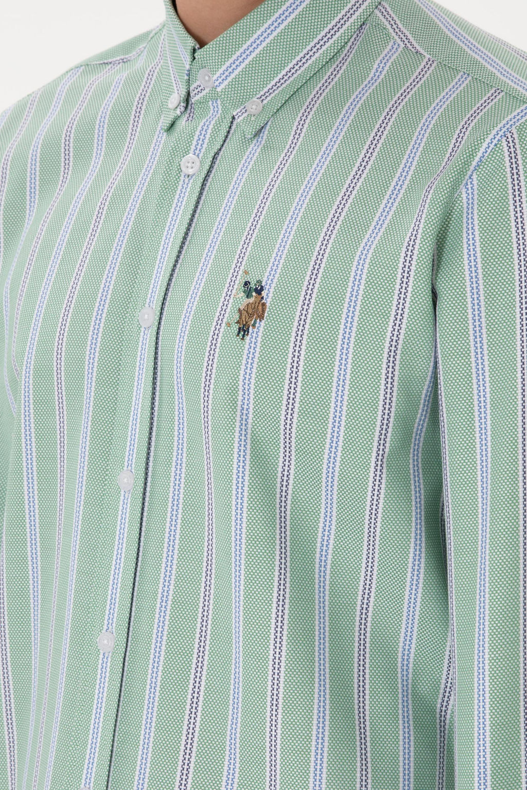 Erkek Ye_il Uzun Kollu G_mlek Sepette S_rpriz _ndirim - U.s. polo assn фото 7
