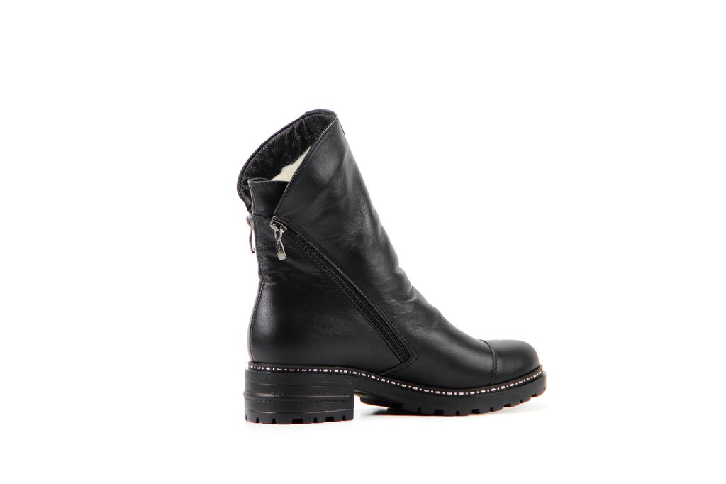 Ботинки EDART 233.brook4.black/шерсть