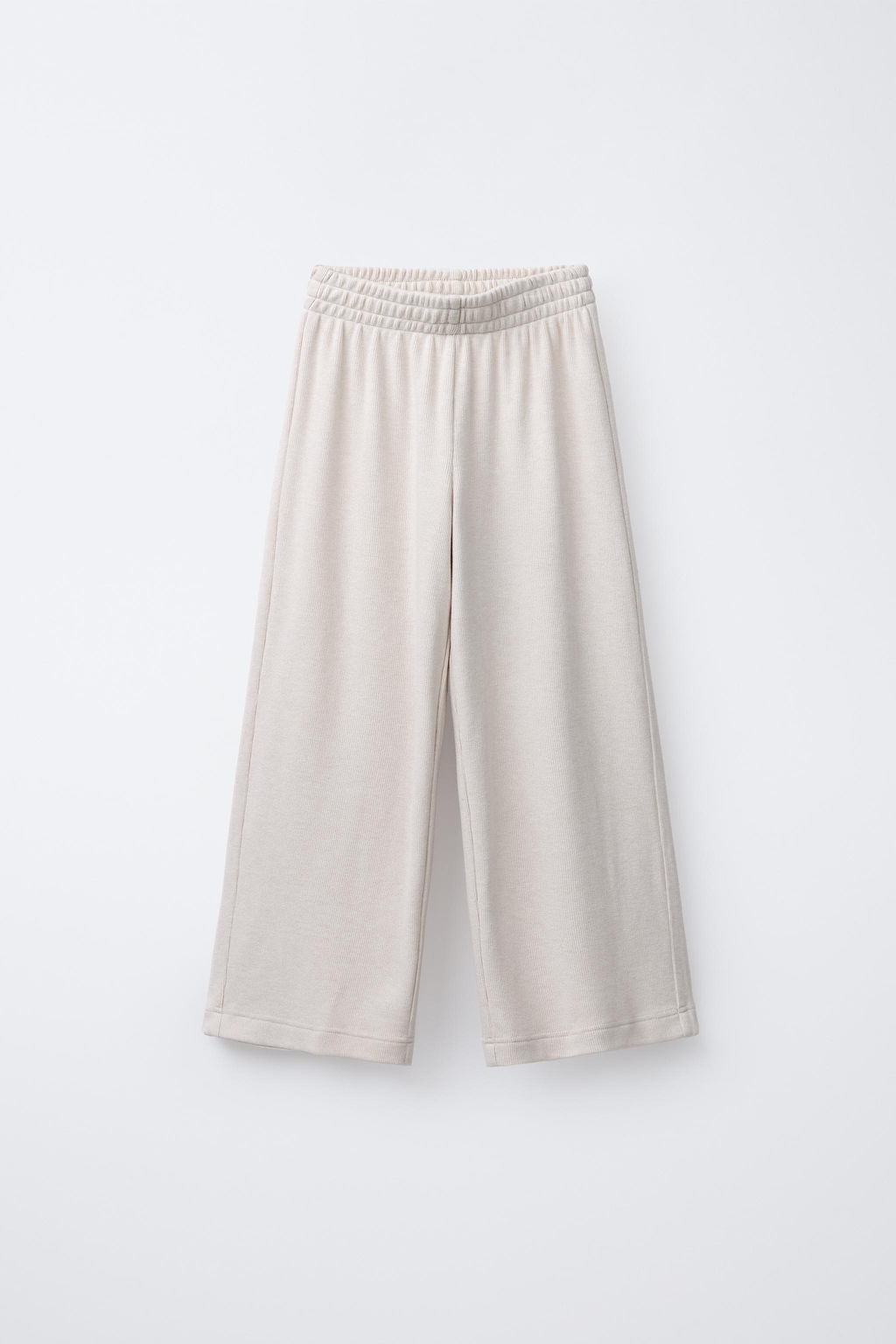PANTAL?N WIDE LEG SOFT TOUCH / Crudo
