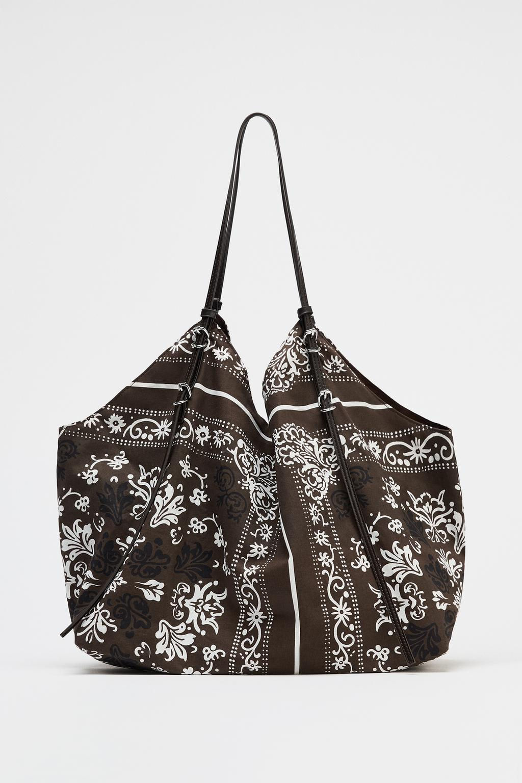 PRINTED TOTE BAG - Zara фото 2