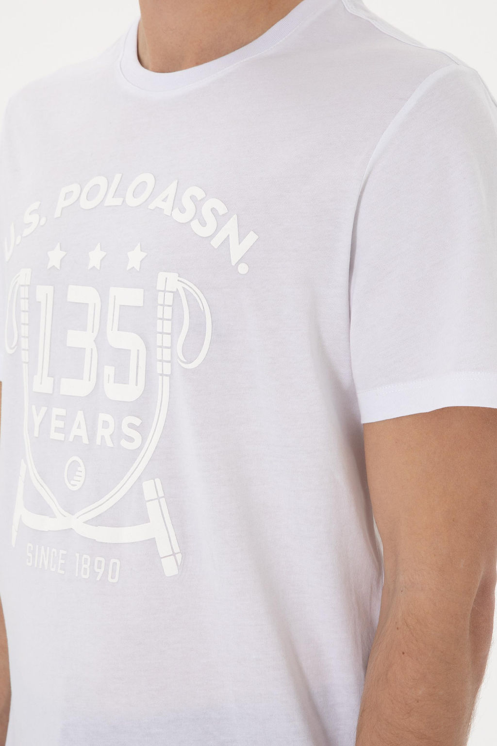 Erkek Beyaz Ti__rt Sepette S_rpriz _ndirim - U.s. polo assn фото 7