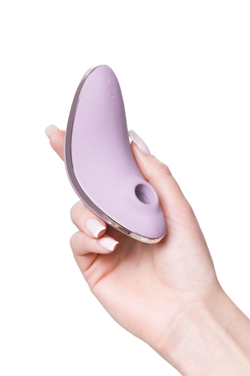 Вакуум-волновой бесконтактный стимулятор клитора Satisfyer Vulva Lover 1, силикон, фиолетовый  фото 7