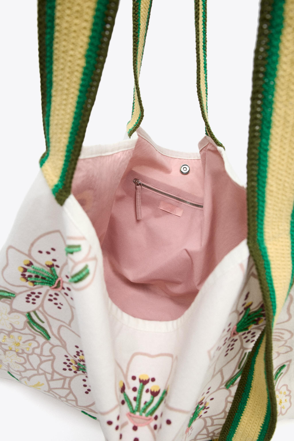 FANTASY FABRIC MAXI SHOPPER - Zara фото 10