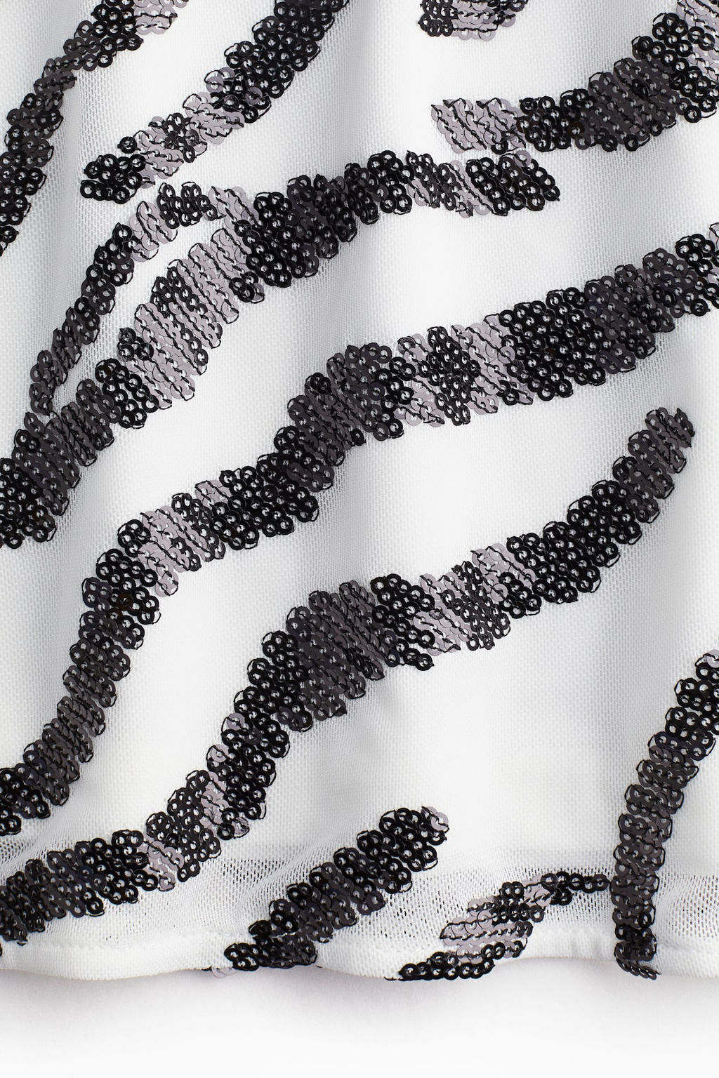 Falda de tubo con estampado de lentejuelas - H&m фото 5