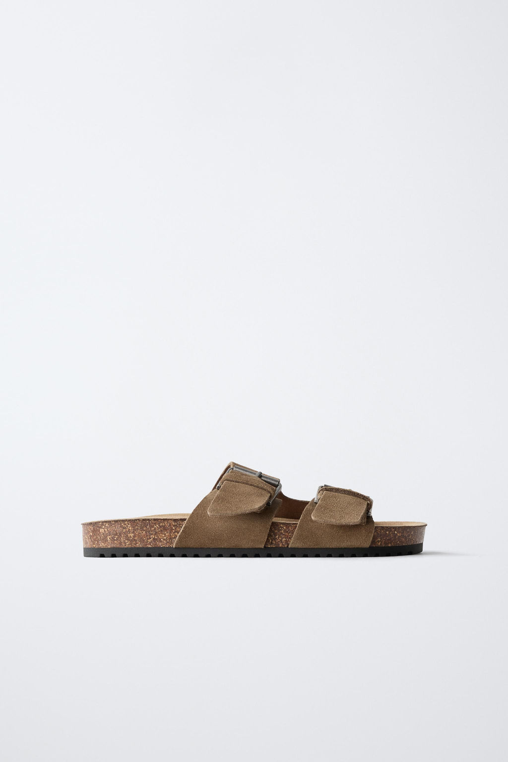 SANDALIA PIEL / Marr?n