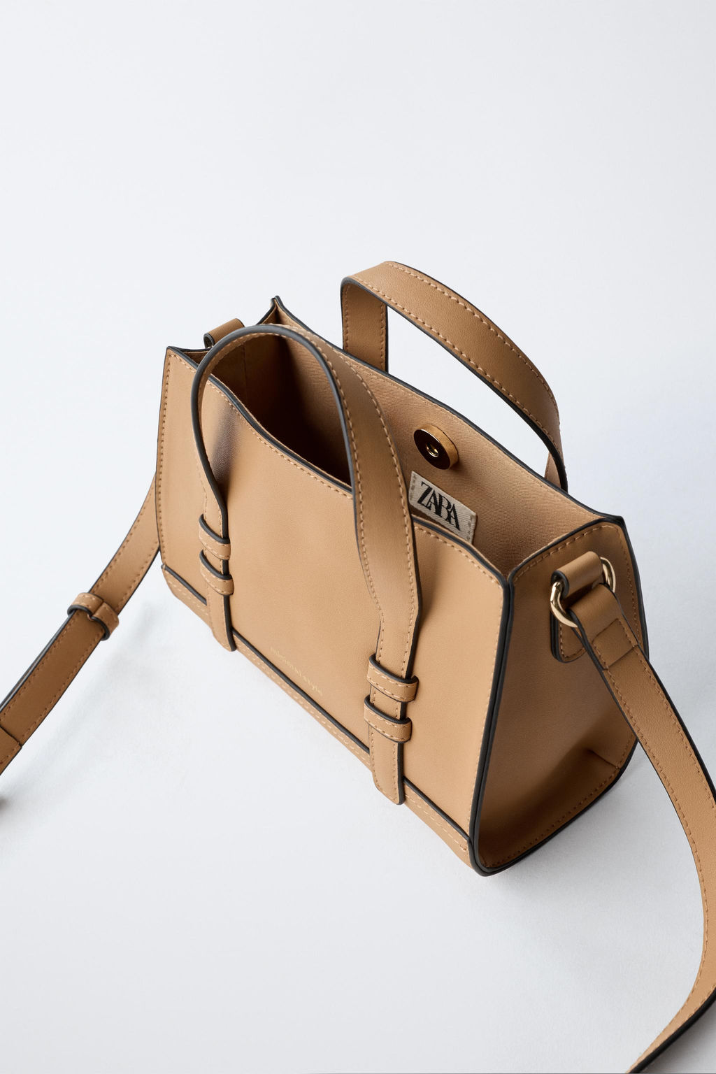 CROSSBODY BAG WITH BINDING - Zara фото 3