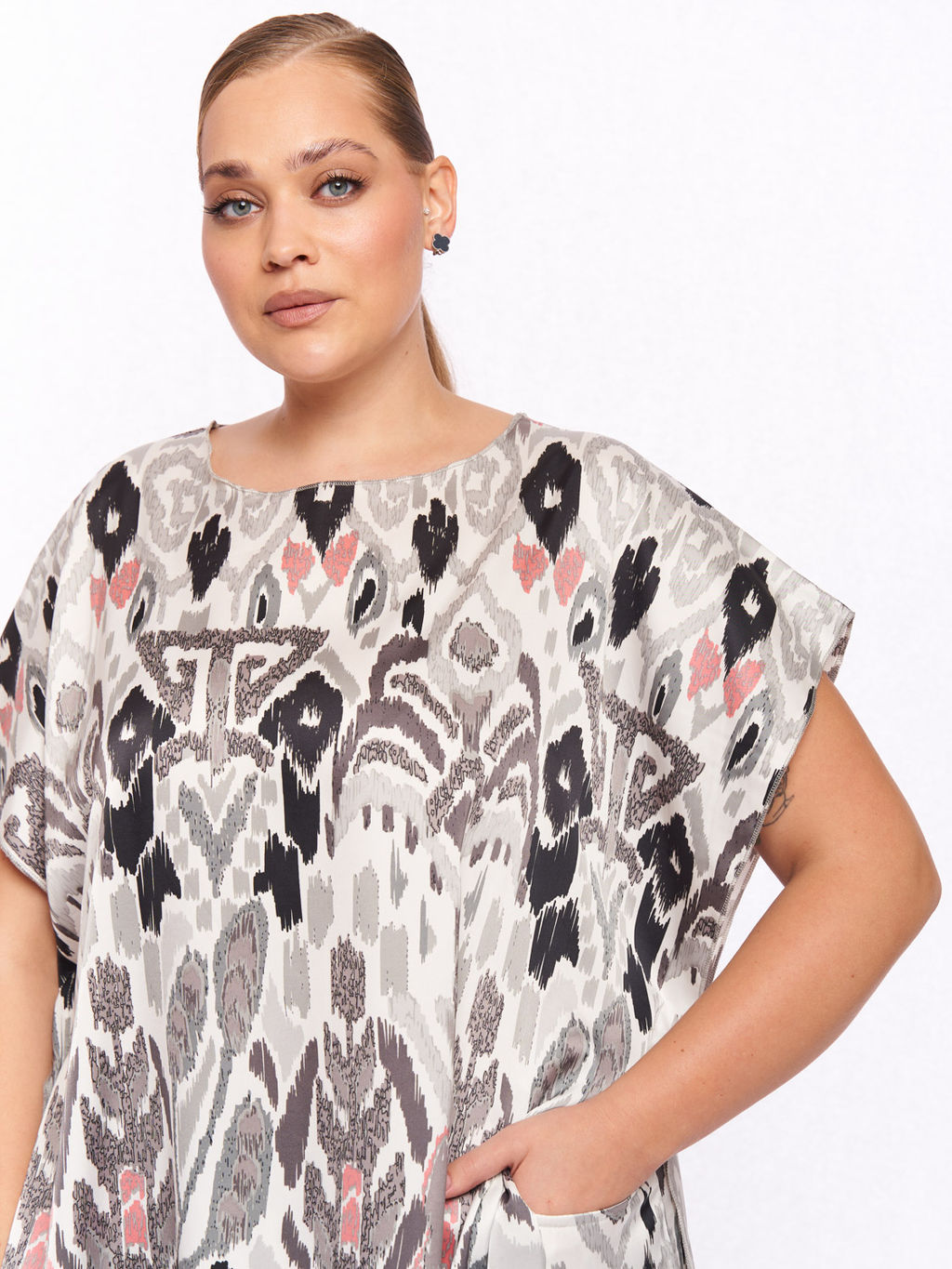 Атласная туника ZTU11737MLC23 - Артесса фото 4