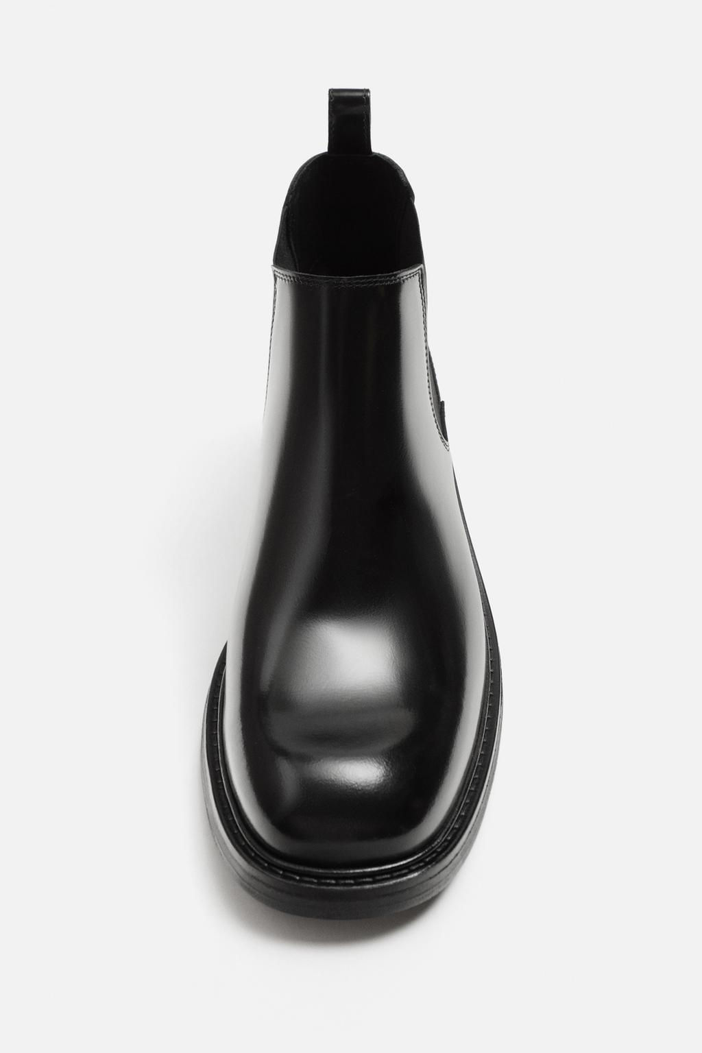 LEATHER CHELSEA BOOTS - LIMITED EDITION - Zara фото 3