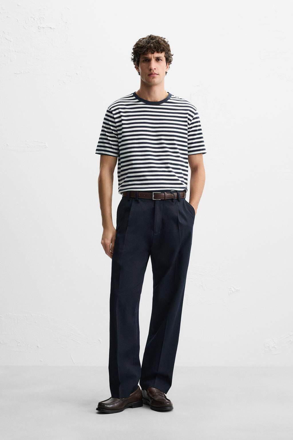 BASIC MEDIUM WEIGHT T-SHIRT - Zara фото 2