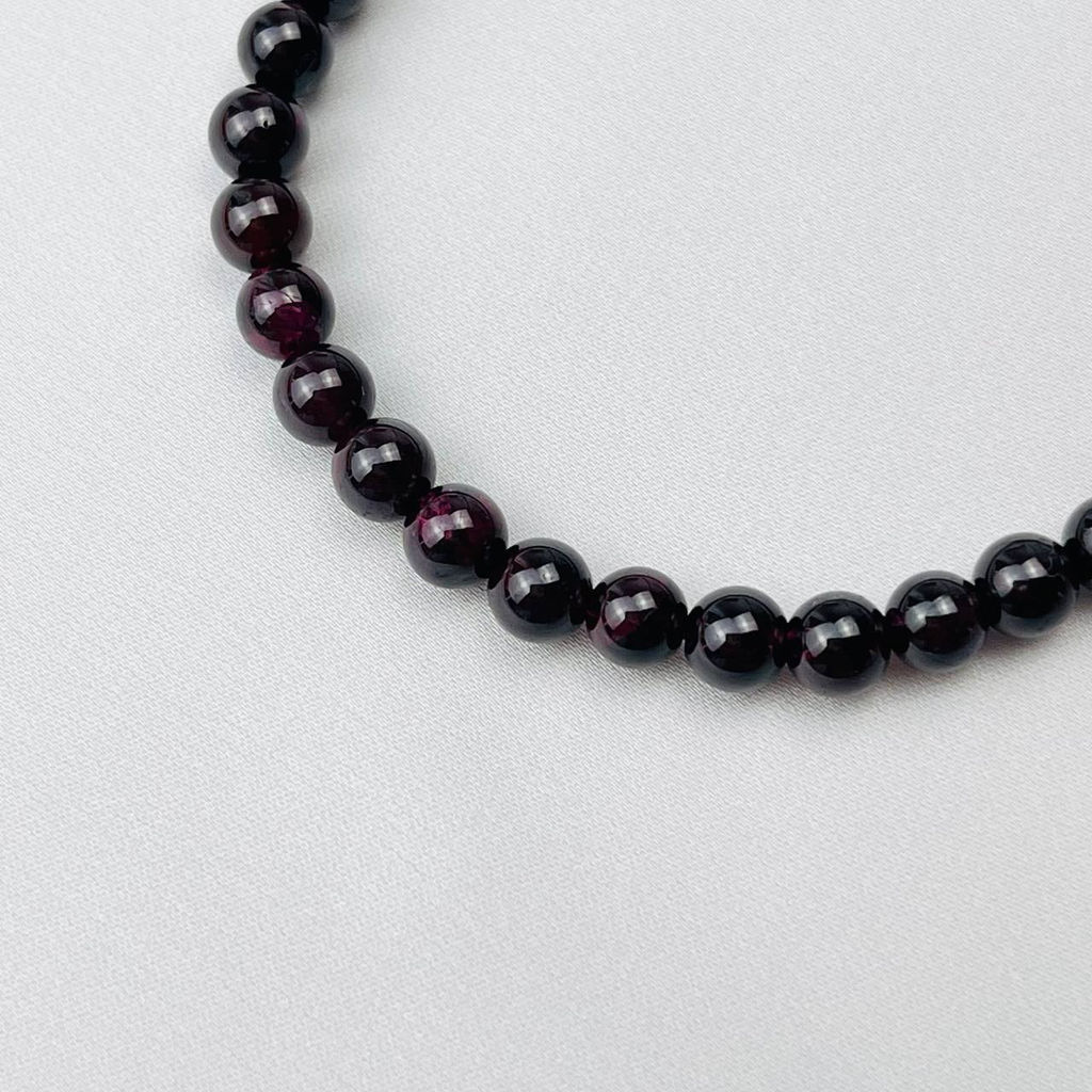 Браслет из Граната (Пироп) 15 см