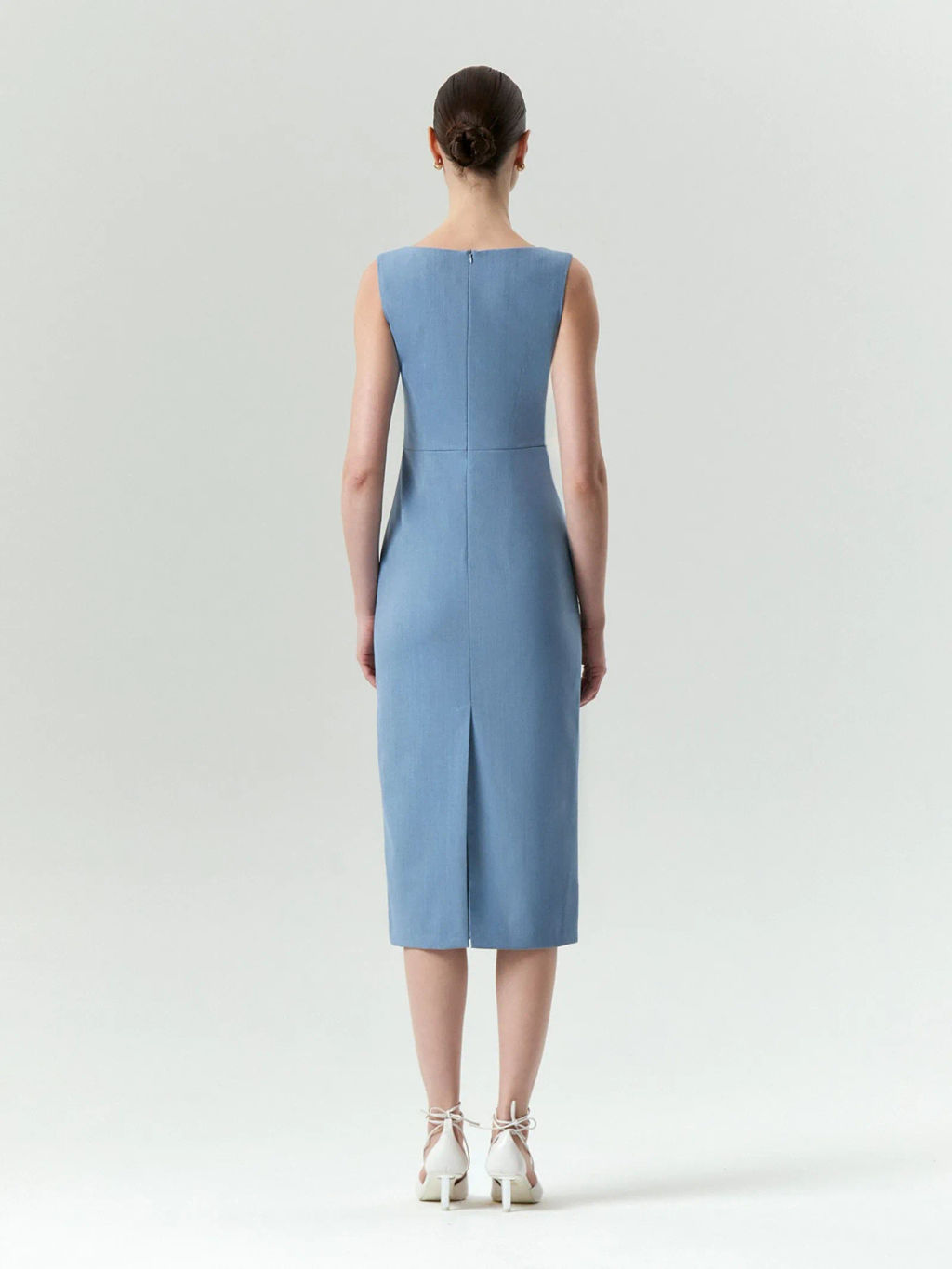 EMKA / Платье миди с шерстью фото 5