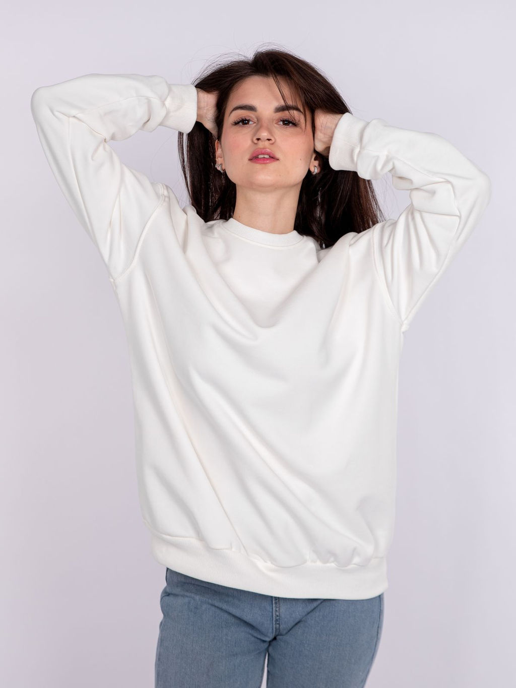 Джемпер взрослый 635 Молочный* 900 Be Friends  фото 5