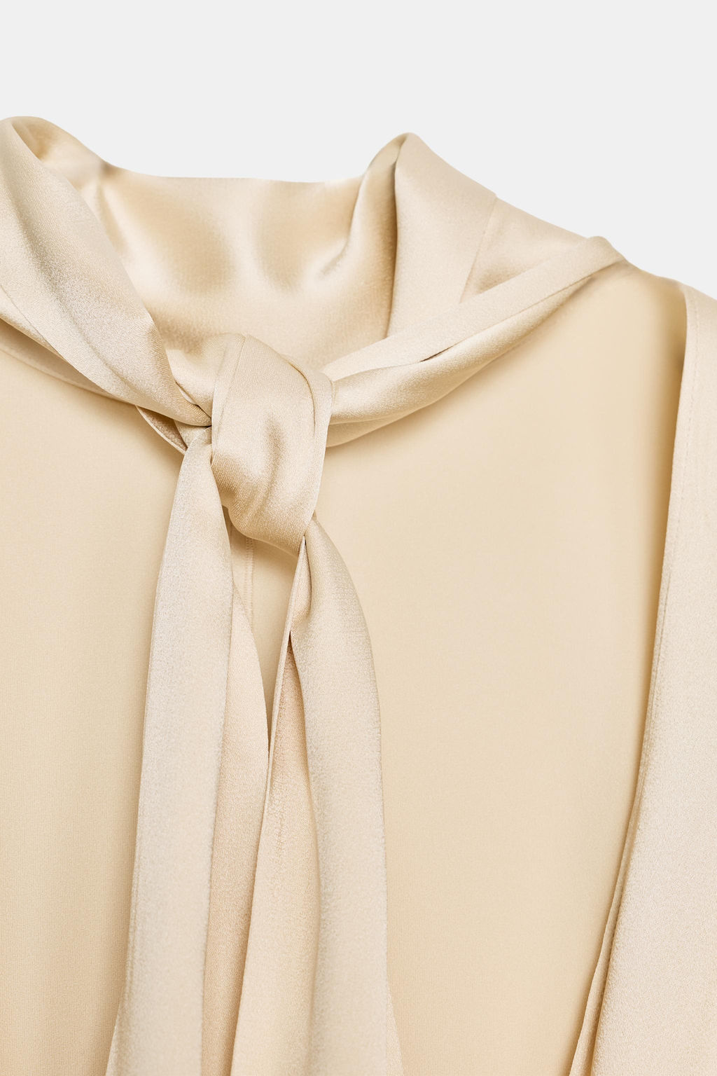 ZW COLLECTION LIMITED EDITION SATIN TUNIC - Zara фото 5