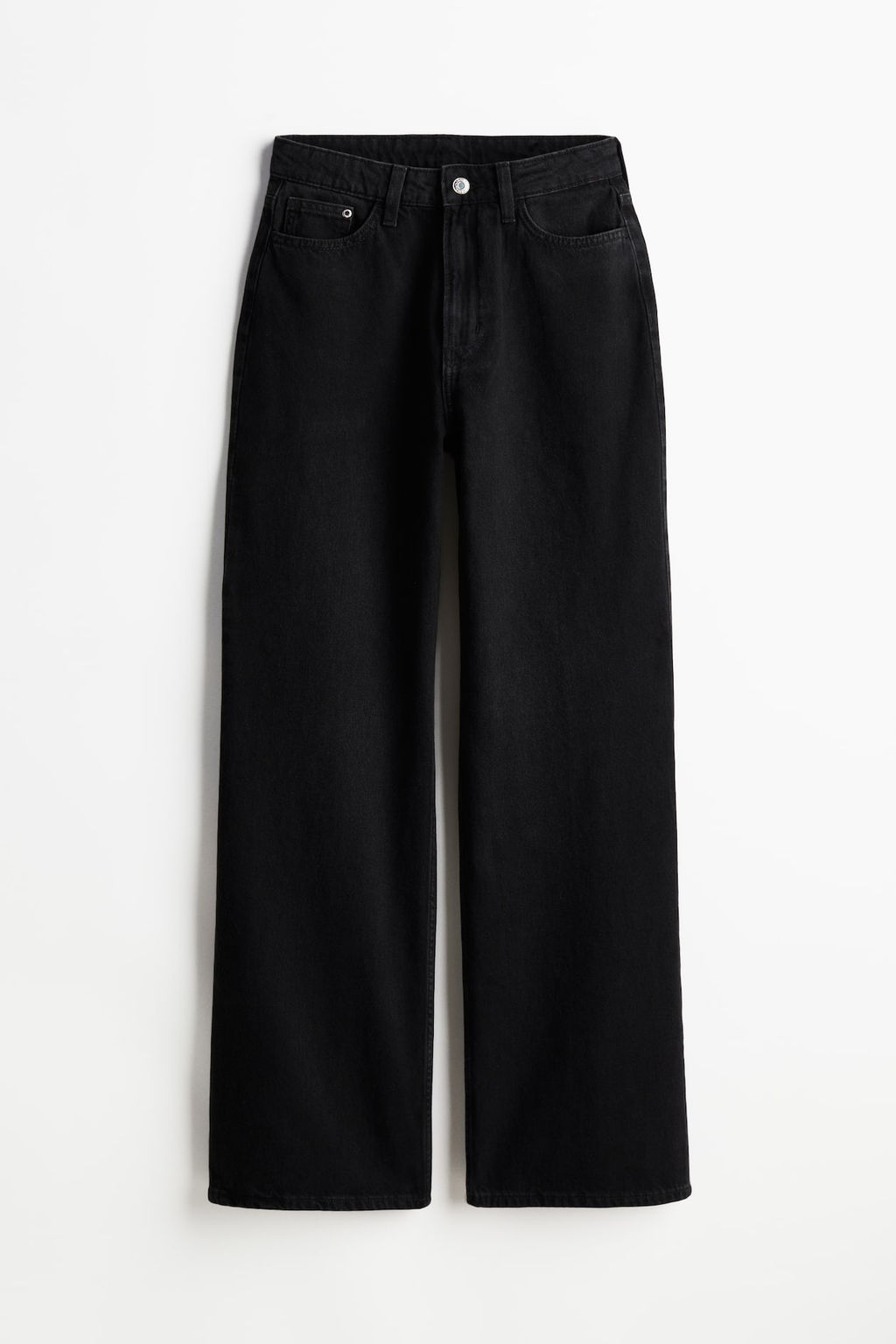 Curvy Fit Wide Ultra High Jeans - H&m фото 4