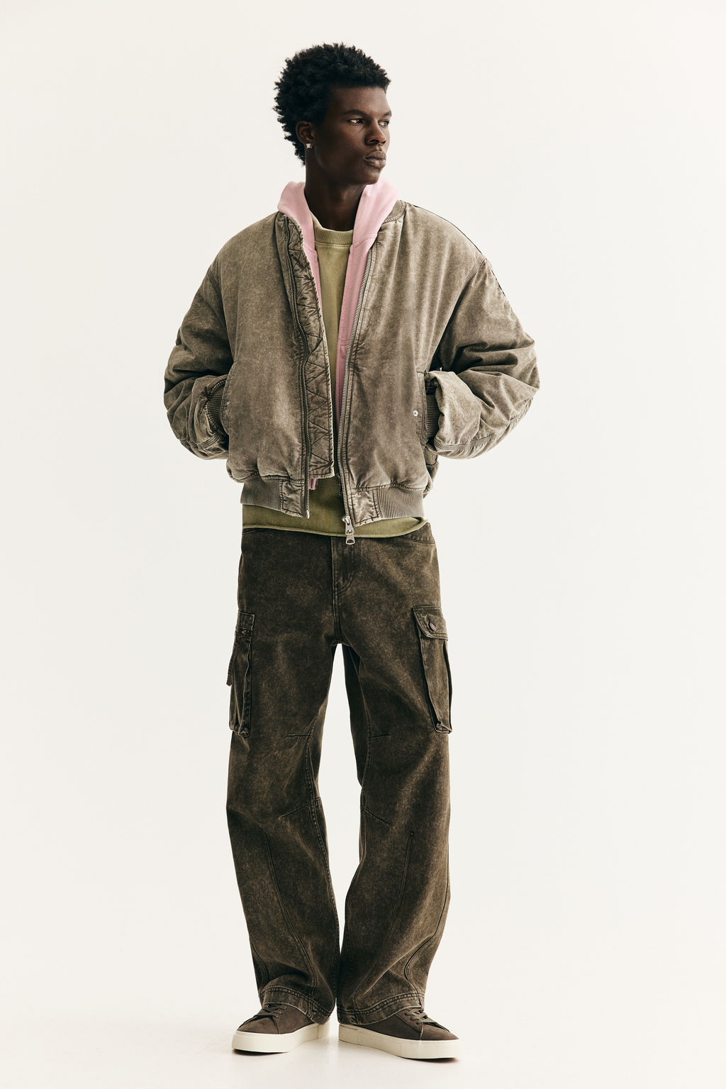 Loose Cargo Jeans - H&m фото 2