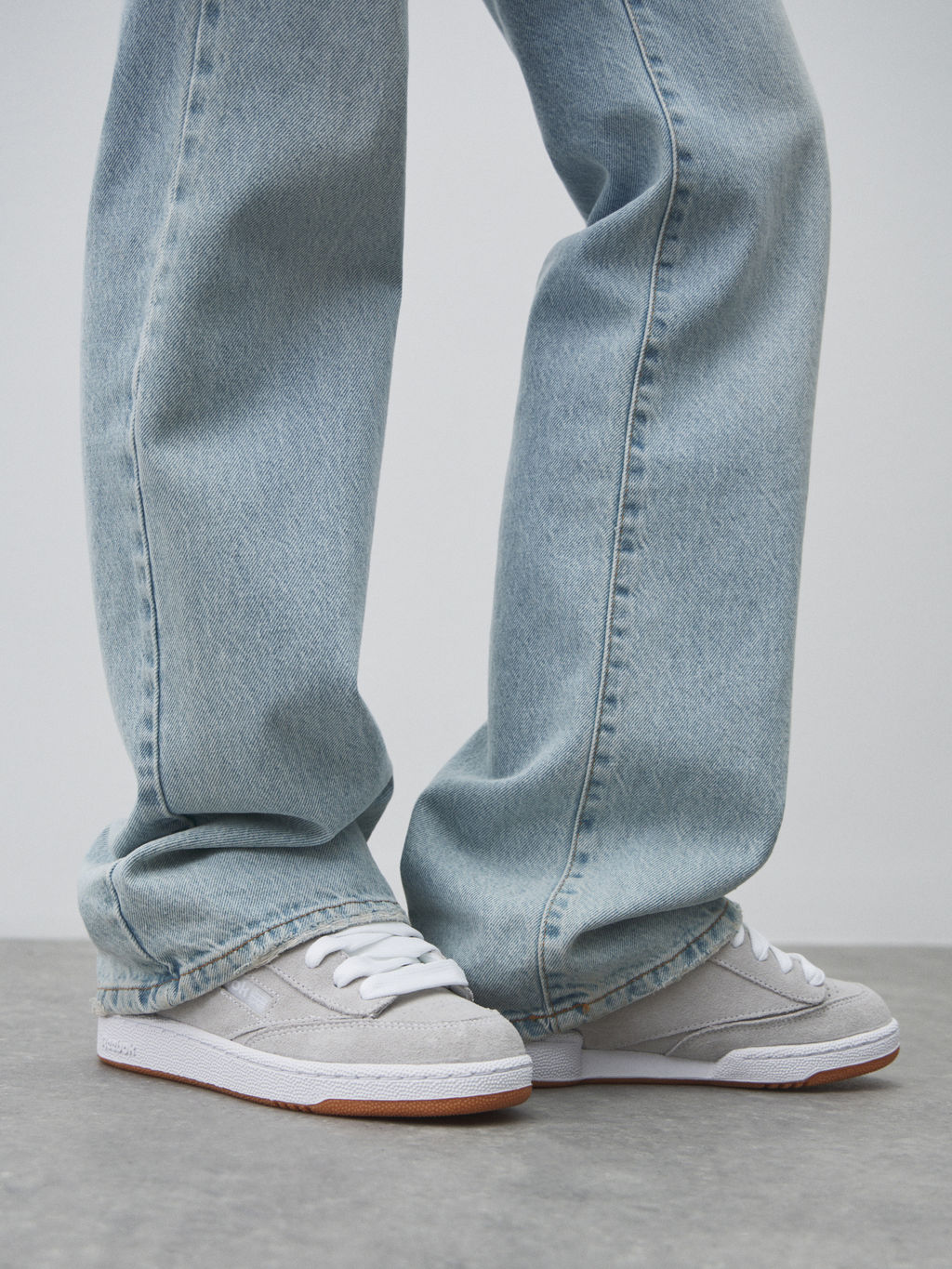 Женские кеды REEBOK CLUB C BULC CLN Артикул 4493451, светло-серый