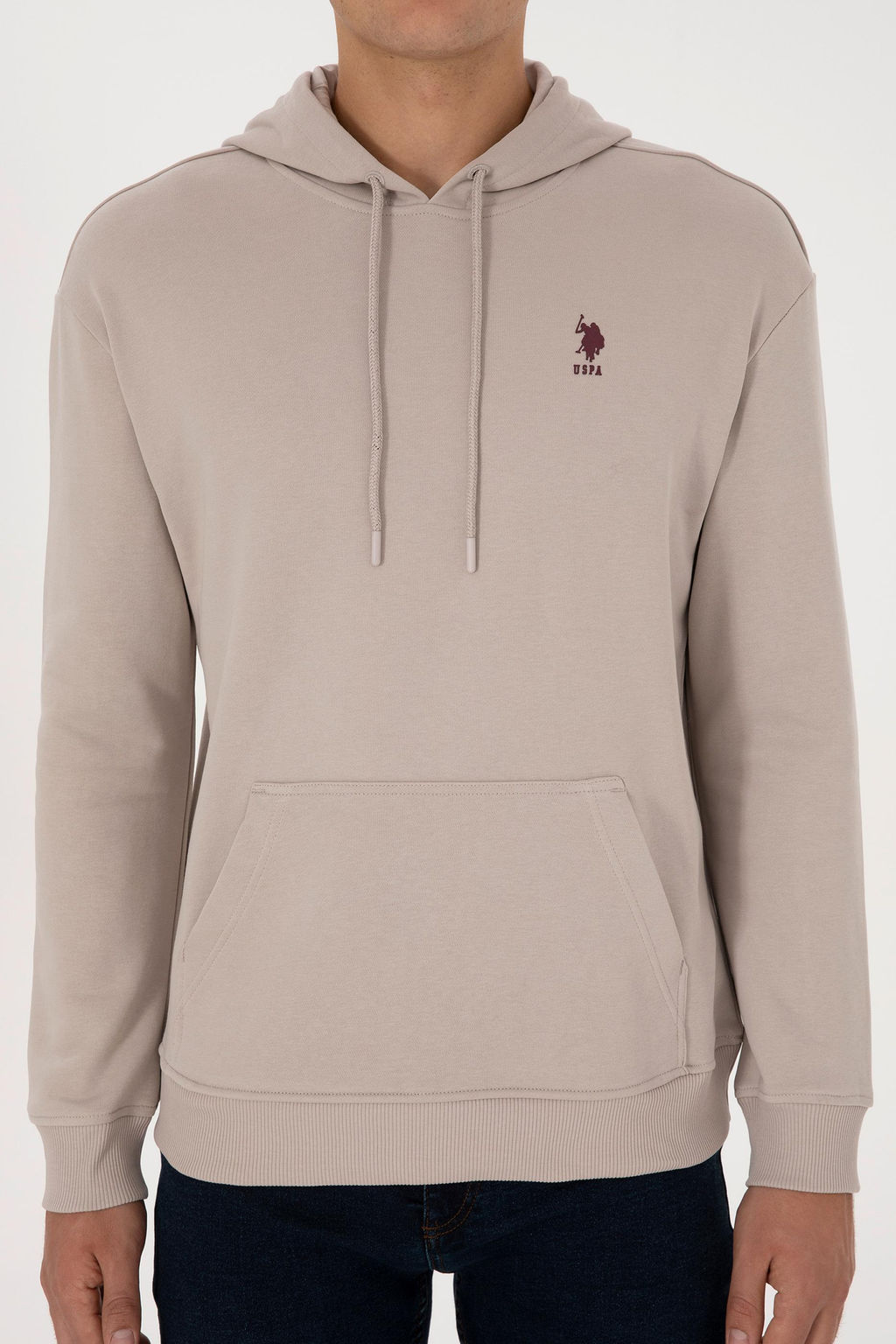 Erkek Comfort Fit Kap__onlu Ta_ Basic Sweatshirt - U.s. polo assn фото 6
