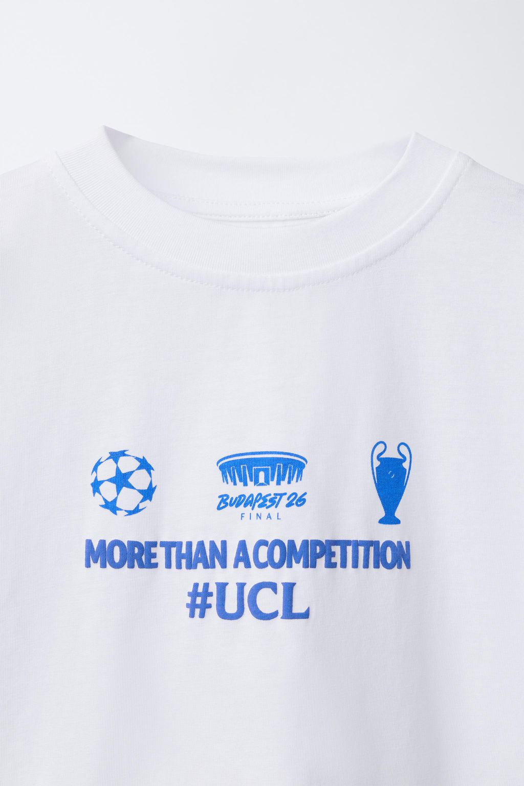 CAMISETA ESTAMPADA UEFA CHAMPIONS LEAGUE ® / Blanco - Zara фото 3