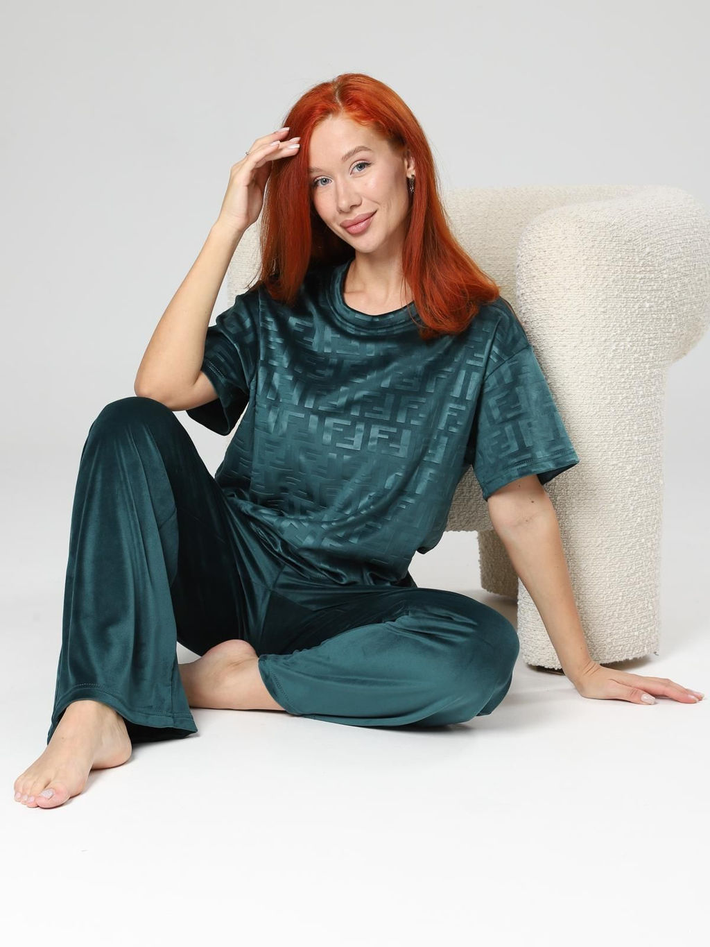 IV-CAPRIZ Элнора-Жаккард - костюм из велюра с лайкрой фото 43