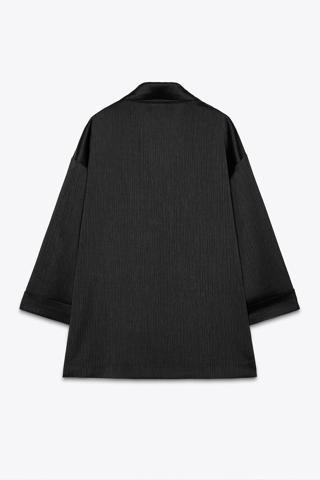 CREASED-EFFECT BLAZER - Zara фото 5