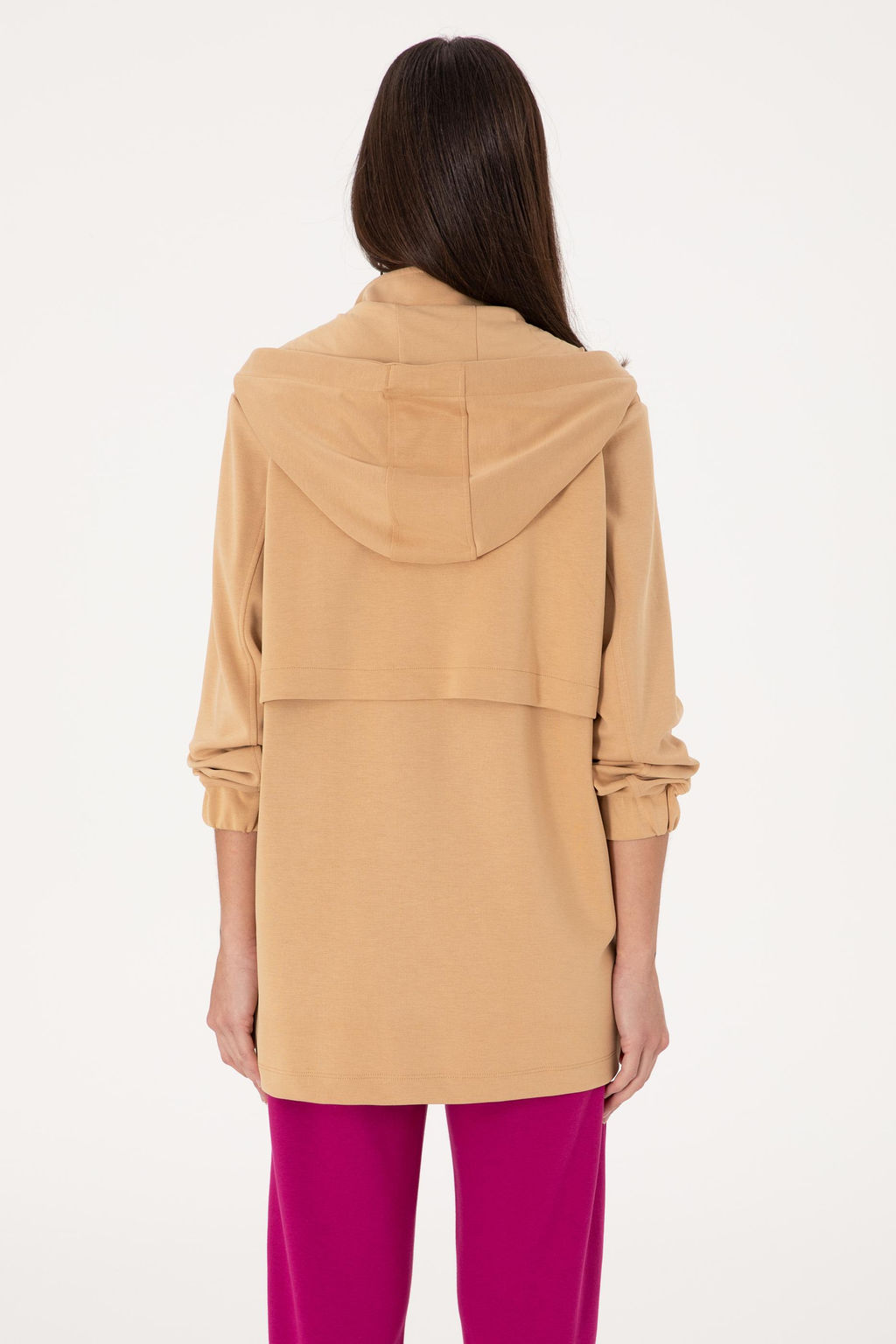 Kad_n Camel Sweatshirt Sepette S_rpriz _ndirim - U.s. polo assn фото 5