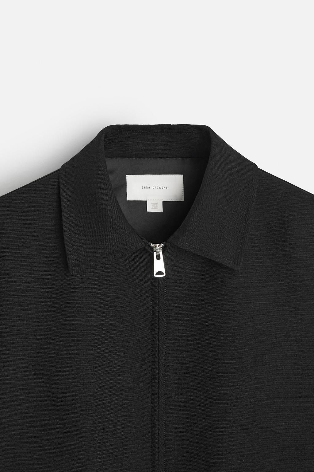 100% WOOL OVERSHIRT - Zara фото 8