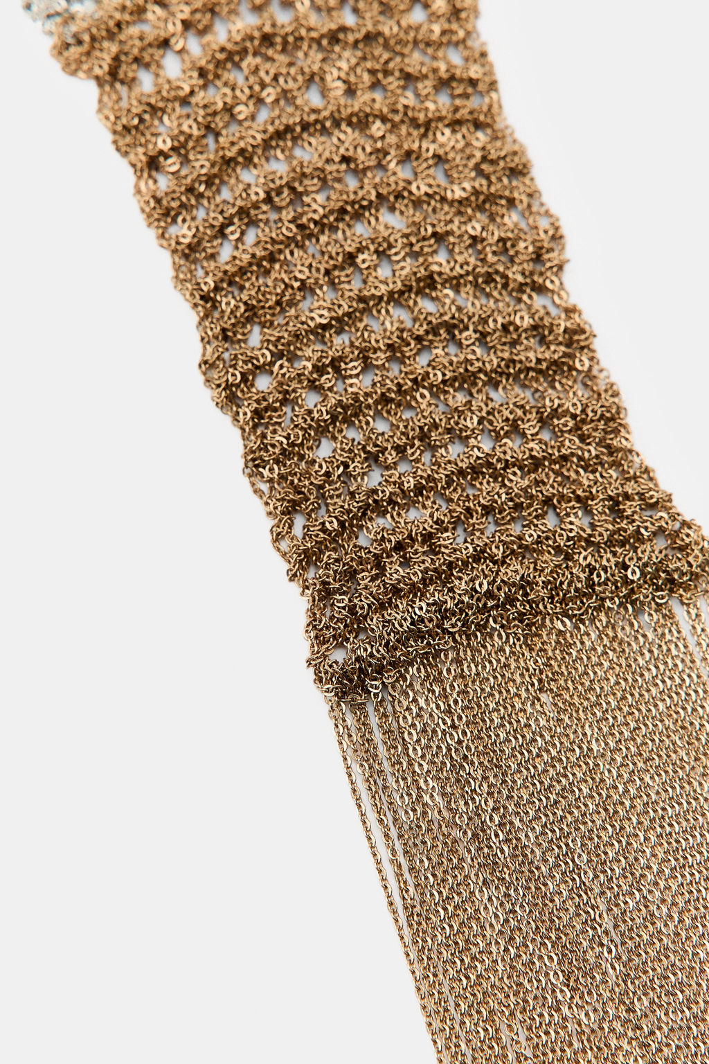 CONTRAST FRINGED NECKLACE - Zara фото 3