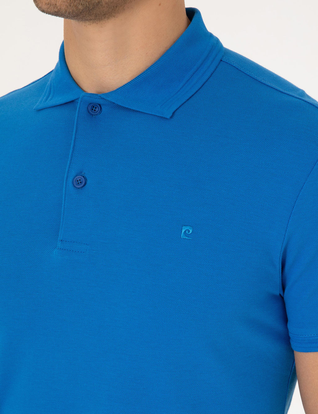 Sax Slim Fit %100 Pamuk K_vr_lmaz D__meli Polo Yaka Basic Ti__rt