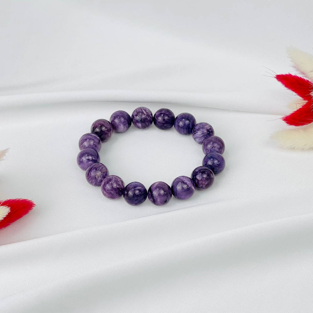 Браслет из Чароита 18 см - Радуга самоцветов фото 3