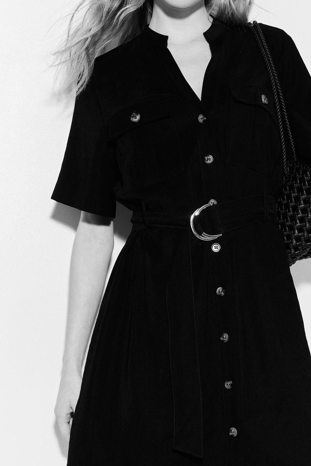Vestido cargo con cinturon - H&m фото 3