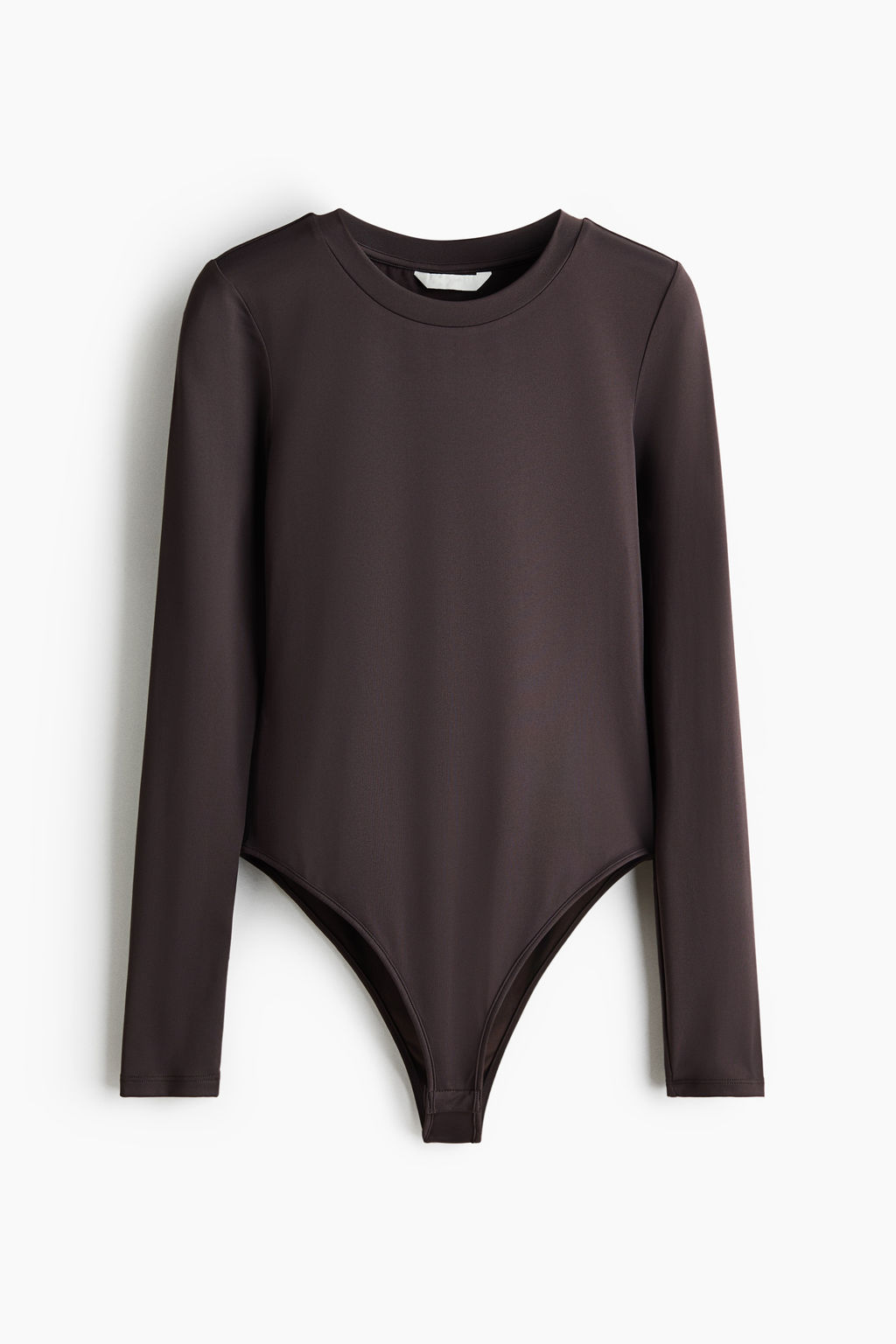 Body de manga larga en microfibra - H&m фото 3