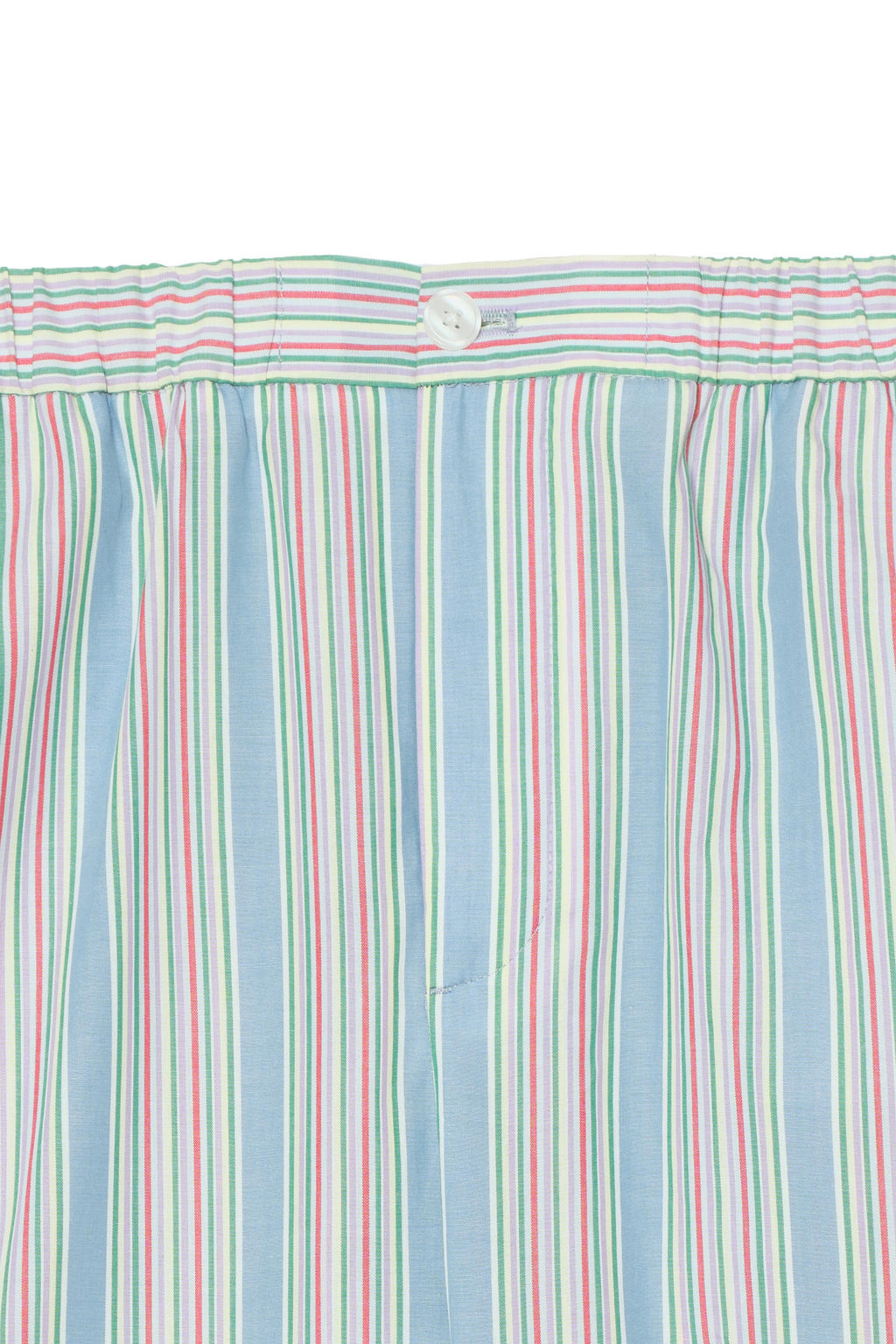 PANTAL?N RELAXED FIT JACQUARD RAYAS / Azul claro - Zara фото 5