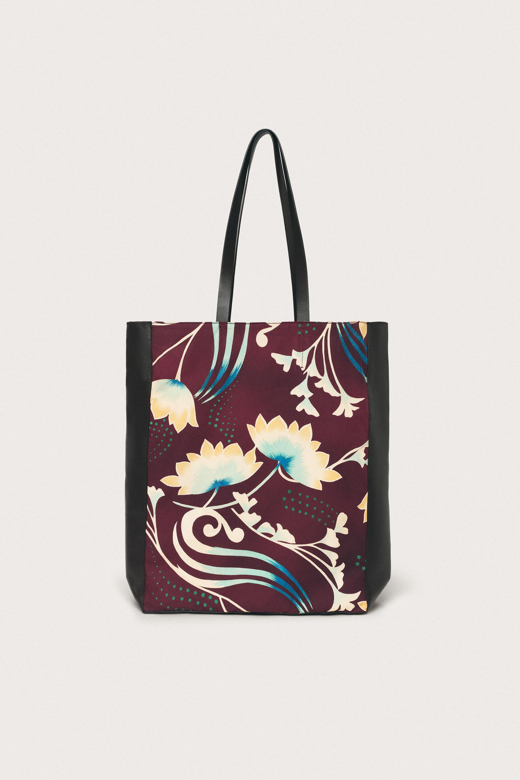 BOLSO SHOPPER DETALLES PIEL LIMITED EDITION / Negro - Zara фото 2